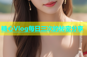 糖心Vlog每日三次的秘密分享