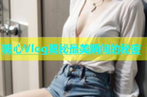 糖心Vlog揭秘最美瞬间的秘密