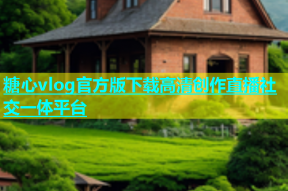 糖心vlog官方版下载高清创作直播社交一体平台