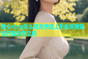 糖心vlog怎么进去快速上手全攻略轻松开启创作之旅