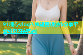 91糖心vlog传媒短视频创作分享平台引爆内容热潮