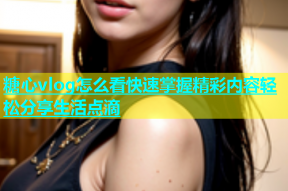 糖心vlog怎么看快速掌握精彩内容轻松分享生活点滴