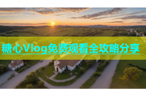 糖心Vlog免费观看全攻略分享