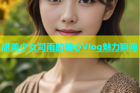 甜美少女司雨的糖心Vlog魅力瞬间