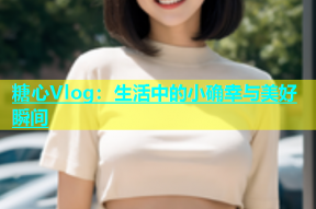 糖心Vlog：生活中的小确幸与美好瞬间