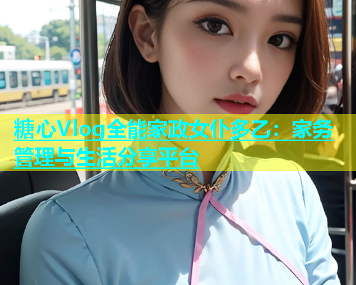 糖心Vlog全能家政女仆多乙：家务管理与生活分享平台  第1张
