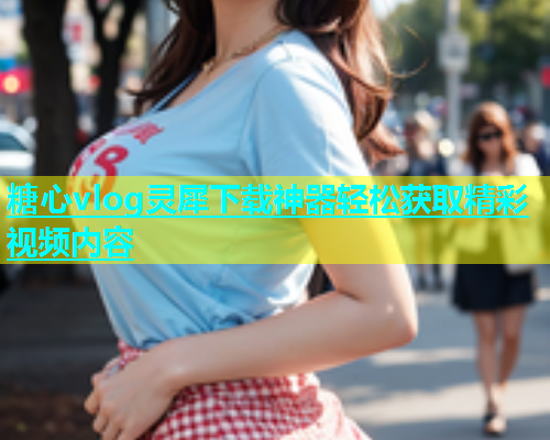 糖心vlog灵犀下载神器轻松获取精彩视频内容  第1张